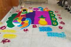 INTER HOUSE RANGOLI COMPETITION 